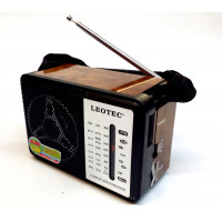Radio Leotec LT-616 cu 4 benzi radio,alimentare 220v si baterii