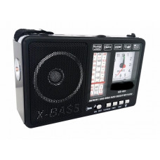 Radio portabil , ceas, usb stick Mp3, lanterna cu acumulator alimentare 220v si baterii XB-401C